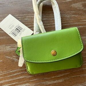 Coach mini wallet wristlet and keychain